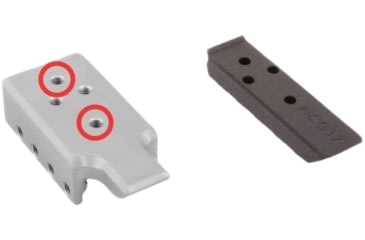 Image of Toni System Picatinny for Glock 17 Frame Weight, Black, PICG17-BK