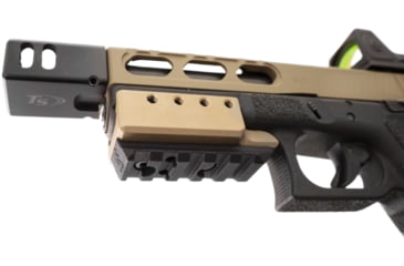 Image of Toni System Picatinny for Glock 17 Frame Weight, Black, PICG17-BK