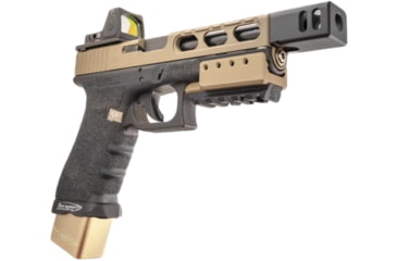 Image of Toni System Picatinny for Glock 17 Frame Weight, Black, PICG17-BK
