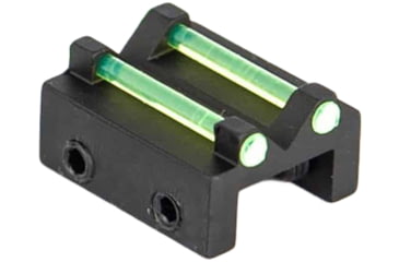 Image of Toni System Rear Sight for Rib Less Than 8,1 mm With Green Optic Fiber 1.5 mm, Black, TV8