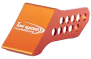 Image of Toni System Thumb Rest, Open Model - 10 Holes, Orange, AD10OP-OR