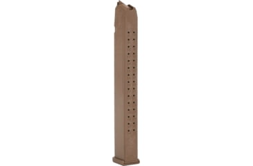 Image of Toolman Tactical Glock 35 Round 9mm Luger Polymer Pistol Magazine, Flat Dark Earth, 1 Pack, Polymer, GL35C-35RD