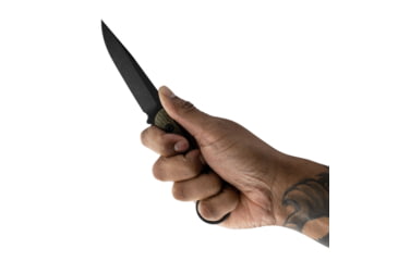Image of Toor Knives Anaconda Fixed Blade Knife, 3.75in, CPM S35VN Steel, G10 Handle, Covert Green, Anaconda-Covert Green