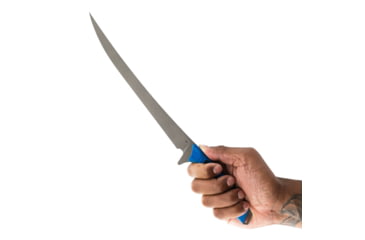 Image of Toor Knives Avalaon Fixed Blade Knife, 9in, CPM 154 Steel, G10 Handle, Tidal Blue, Dark Grey, Avalon - Tidal Blue