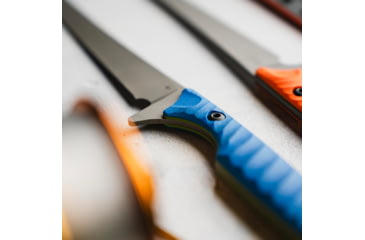 Image of Toor Knives Avalaon Fixed Blade Knife, 9in, CPM 154 Steel, G10 Handle, Tidal Blue, Dark Grey, Avalon - Tidal Blue