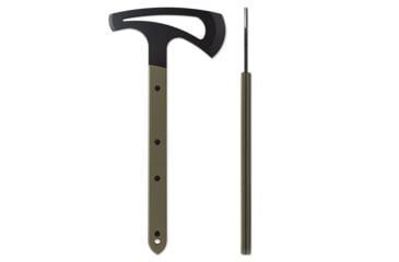 Image of Toor Knives Brawker Fixed Blade Knives, 5.75in, Steel D2, G10, Ranger Green, Brawker-Ranger Green