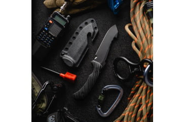 Image of Toor Knives Egress Fixed Blade Knife, 4.875 in CPM-S35VN Steel Blade, G10 Carbon Handle, Egress-Carbon