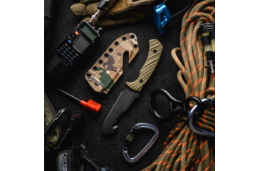 Image of Toor Knives Egress Fixed Blade Knife, 4.875 in CPM-S35VN Steel Blade, G10 Covert Green Handle, Egress-Covert Green