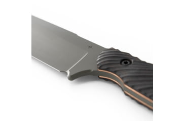 Image of Toor Knives Field 1.0 Fixed Blade Knife, 6in, CPM 154 Steel, Walnut Dynamic Fluting Handle, Spanish Moss, Field 1.0-Spanish Moss