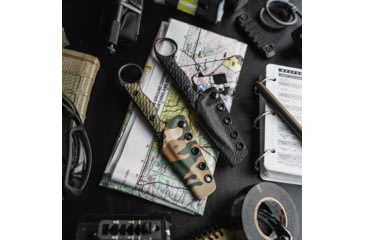 Image of Toor Knives Jank Shank Fixed Blade Knife, 3.0 in, CPM 154 Steel, G10 Handle, Carbon, Jank Shank-Carbon