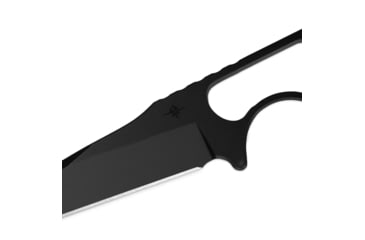 Image of Toor Knives Jank Shank Fixed Blade Knife, 3in, CPM 35VN, Steel Handle, Shadow Black, Jank Shank-Shadow Black