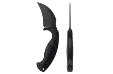 Image of Toor Knives Karsumba Fixed Blade Knife, 2.5in, CPM 154 Steel, Canvas Micarta Handle, Carbon, Karsumba-Carbon