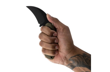 Image of Toor Knives Karsumba Fixed Blade Knife, 2.5in, CPM 154 Steel, Canvas Micarta Handle, Covert Green, Karsumba-Covert Green