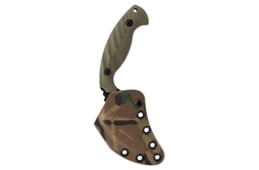 Image of Toor Knives Karsumba Fixed Blade Knife, 2.5in, CPM 154 Steel, Canvas Micarta Handle, Covert Green, Karsumba-Covert Green