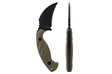 Image of Toor Knives Karsumba Fixed Blade Knife, 2.5in, CPM 154 Steel, Canvas Micarta Handle, Covert Green, Karsumba-Covert Green