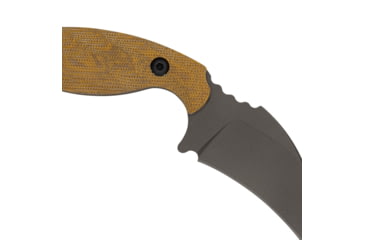 Image of Toor Knives Karsumba Fixed Blade Knife, 2.5in, CPM S35VN, Canvas Micarta Handle, Burlap Natural, Karsumba-Burlap Natural