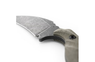 Image of Toor Knives Karsumba Fixed Blade Knife, 2.5in, CPM S35VN Steel, Canvas Micarta Handle, Burlap Green, Karsumba-Burlap Green