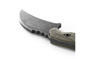 Image of Toor Knives Karsumba Fixed Blade Knife, 2.5in, CPM S35VN Steel, Canvas Micarta Handle, Burlap Green, Karsumba-Burlap Green