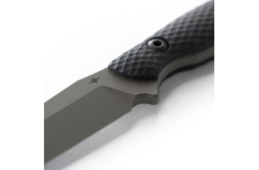 Image of Toor Knives Serpent Fixed Blade Knife, 3.75in, CPM 3V Steel, G10 Handle, Caiman Green, Serpent-Caiman Green, EDEMO1