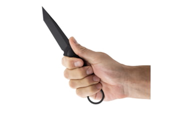 Image of Toor Knives Serpent Fixed Blade Knife, 3.75in, CPM 3V Steel, G10 Handle, Shadow Black, Serpent-Shadow Black