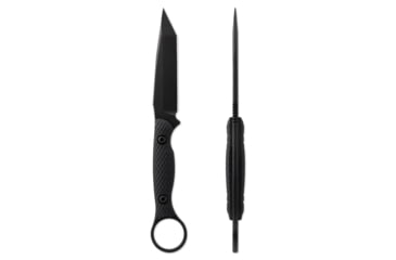 Image of Toor Knives Serpent Fixed Blade Knife, 3.75in, Steel CPM3V, G10 Handle, Carbon, Serpent-Carbon