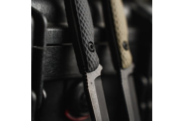 Image of Toor Knives Serpent Fixed Blade Knife, 3.75in, Steel CPM3V, G10 Handle, Carbon, Serpent-Carbon