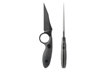 Image of Toor Knives SOF Cortano Fixed Blade Knife, 3.175in, CPM-M4, Wharncliffe, G10 Handle, SoCom Black, The Cortano- Socom Black