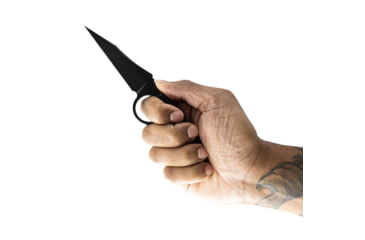 Image of Toor Knives SOF Cortano Fixed Blade Knife, 3.175in, CPM-M4, Wharncliffe, G10 Handle, SoCom Black, The Cortano- Socom Black