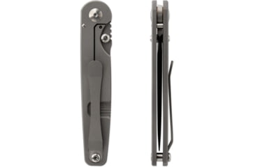 Image of Toor Knives Suitor FL154S Folding Knife, 3.25in, Steel CPM 154, 6AL-4V Titanium, Stone, Suitor-FL154S-Stone