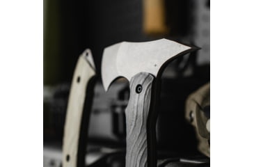 Image of Toor Knives Tomahawk Axe, 5.75in, D2 Steel, G10 Handle, Carbon, Tomahawk-Carbon