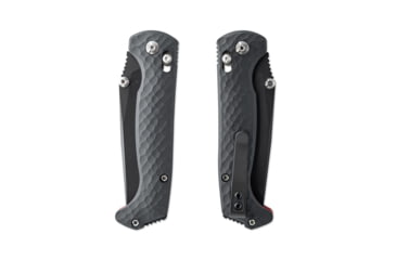 Image of Toor Knives Toor Dropwing Folding Knife, 3.5in,CPM Magnacut, Drop Point, G-10, Shadow Black Handle, Dropwing - Shadow Black