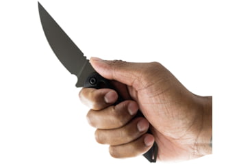 Image of Toor Knives Willow Fixed Blade Knife, 3.75in, CPM 3V Steel, Black, G10, Spanish Moss, Willow - Spanish Moss