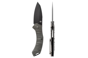 Image of Toor Knives XT1 Charlie Folding Knife, 3.25 in, CPM S35VN, 6Al4v Titanium, Carbon, XT1-Charlie-Carbon