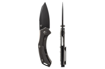 Image of Toor Knives XT1 Charlie Folding Knife, 3.25 in, CPM S35VN, 6Al4v Titanium, Carbon, XT1-Charlie-Carbon