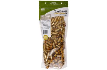Image of Top Brass 40 S&amp;W Reconditioned Brass, 250 Count, Pouch, 7B040S&amp;WCY-250