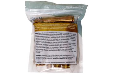 Image of Top Brass .50 BMG Brass Reconditioned Cartridges, 10 Count, Pouch, 3B050BMGMY-10