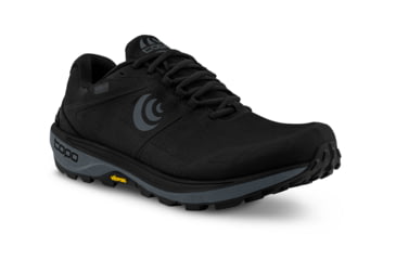 Image of Topo Athletic Terraventure 4 WP Trailrunning Shoes - Mens, Black/Charcoal, 14, M067-140-BLKCHA
