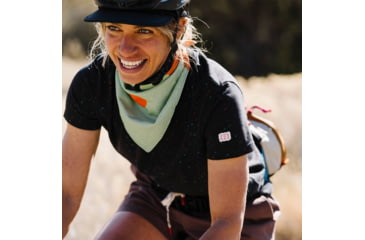 Image of Topo Designs Bandana - Womens, Landscape Blue, 1523838189621