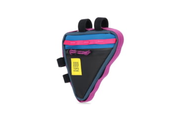 Image of Topo Designs Bike Frame Bags, Black/Blue, 7090257362997