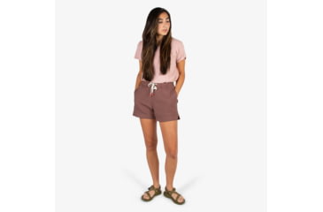 Image of Topo Designs Dirt Shorts - Womens, Extra Small, Peach, 5027438231605