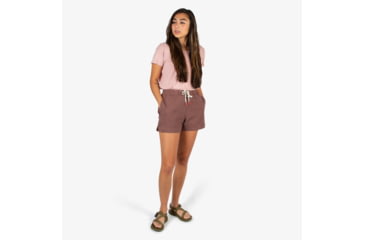 Image of Topo Designs Dirt Shorts - Womens, Extra Small, Peach, 5027438231605