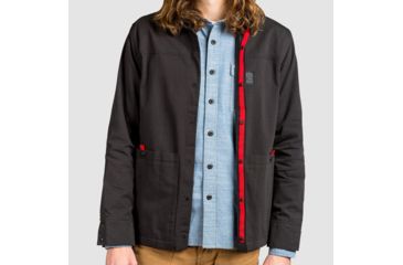 Image of Topo Designs Field Jacket - Mens, Black, Large, TDMFJS19BKLG