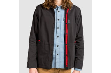 Image of Topo Designs Field Jacket - Mens, Black, Large, TDMFJS19BKLG