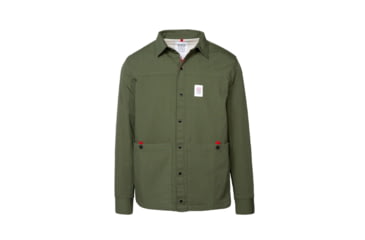Image of Topo Designs Field Jacket - Mens, Olive, Medium, TDMFJF18OLMD
