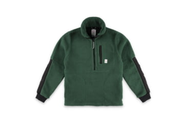 Image of Topo Designs Mountain Fleece Pullover - Mens, Black, S, 6665932046389