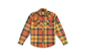 Image of Topo Designs Mountain Shirt Plaid - Mens, Brick/Mustard Plaid, 370196813