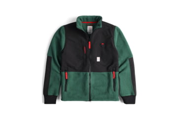 Image of Topo Designs Subalpine Fleece Jacket - Womens, Extra Small, Black, 3729115971637