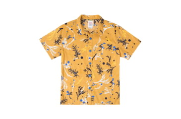 Image of Topo Designs Tour Shirt - Print - Mens, Mustard, Large, TDMTRSS18MULG