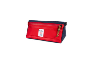 Image of Topo Designs X Fat Tire Bike Bag, Navy/Red, 3L, 5016302714933