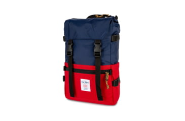 Image of Topo Designs X Fat Tire Rover Pack Classic, Navy/Red, 20L, 5016304386101